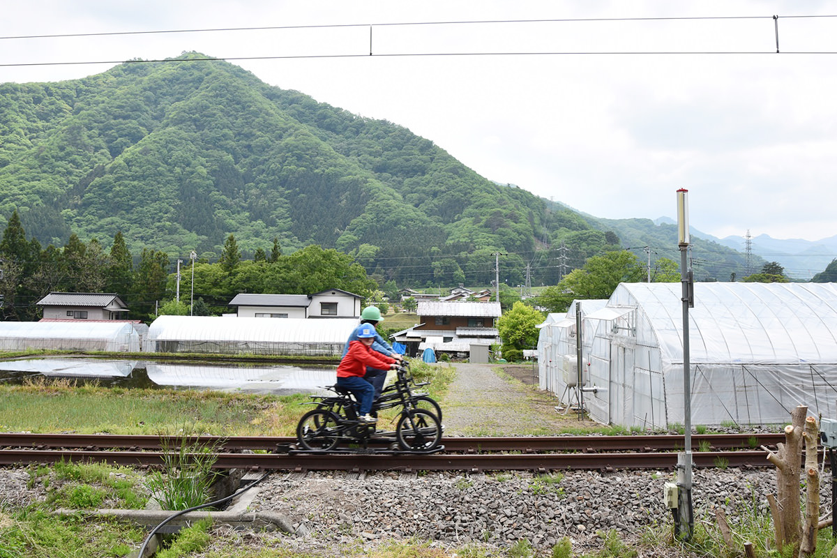 Agatsumakyo Gorge Rail Bike Agattan