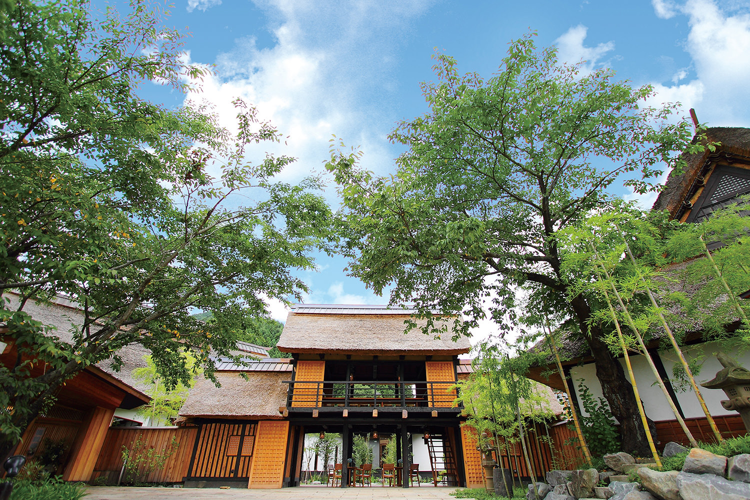 Pretty onsen towns