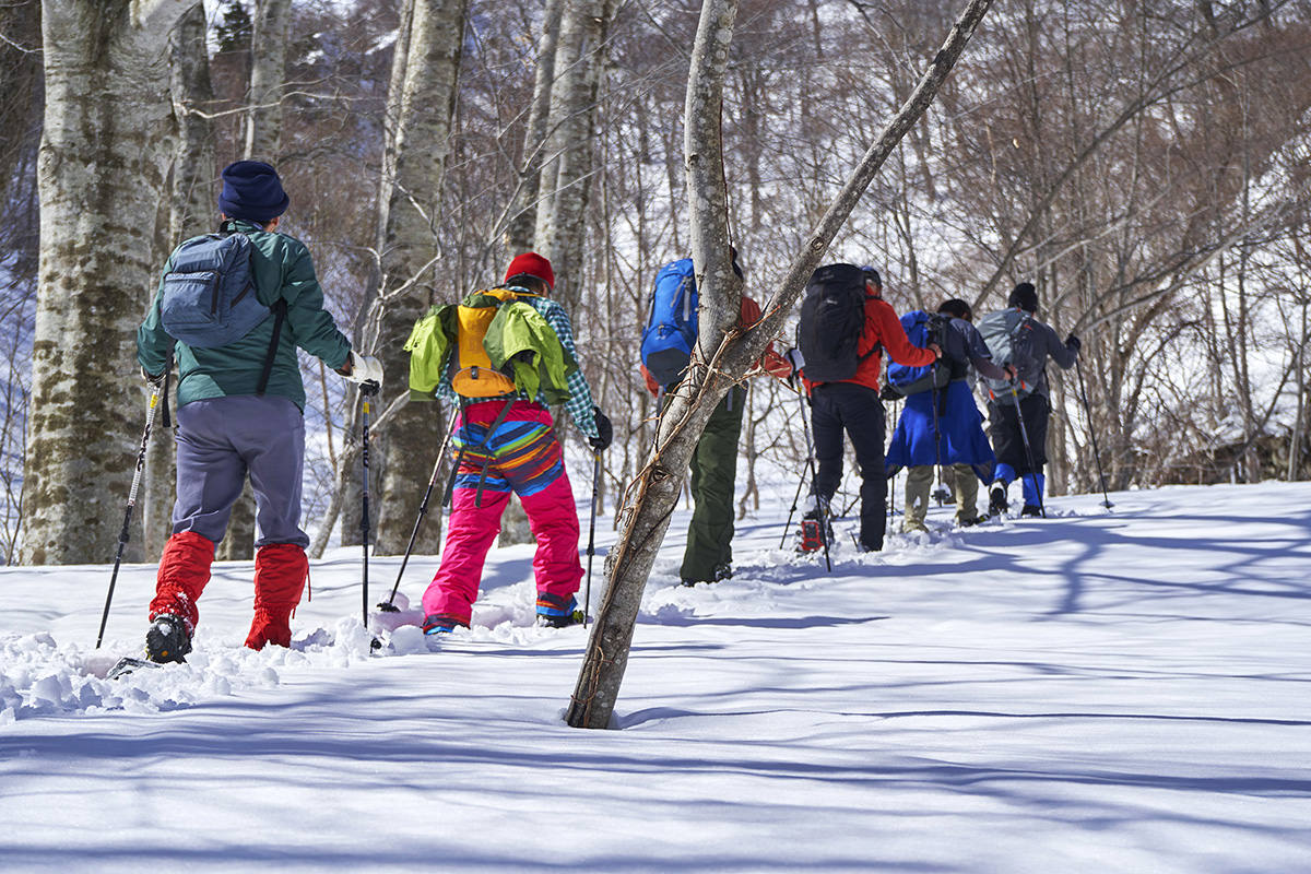 Snowshoeing in Minakami