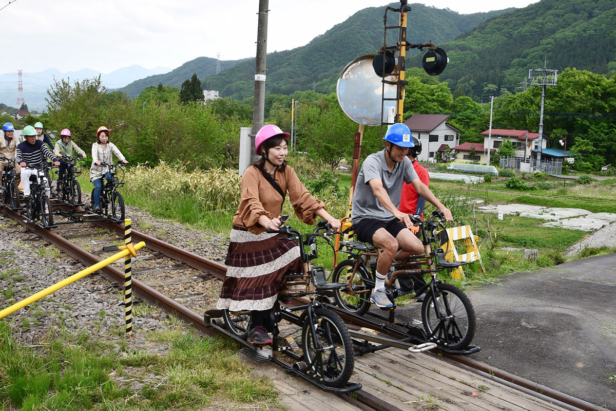 Agatsumakyo Gorge Rail Bike Agattan