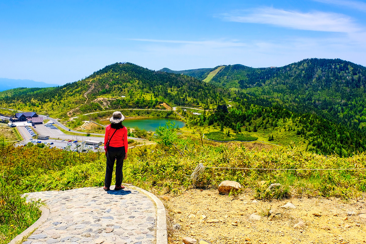 Hiking in Kusatsu